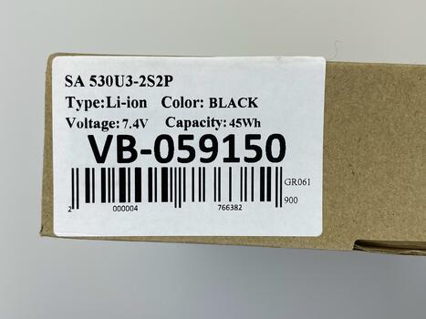 Аккумуляторная батарея для ноутбука Samsung AA-PBYN4AB 530U3B 7.4V Black 6000mAh OEM - фото 5