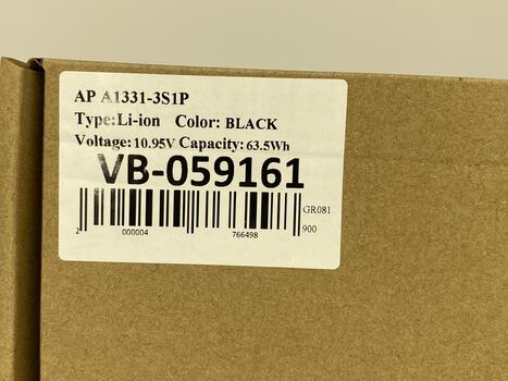 Аккумуляторная батарея для ноутбука Apple A1331 MacBook 13&quot; 10.95V Black 5800mAh OEM - фото 5