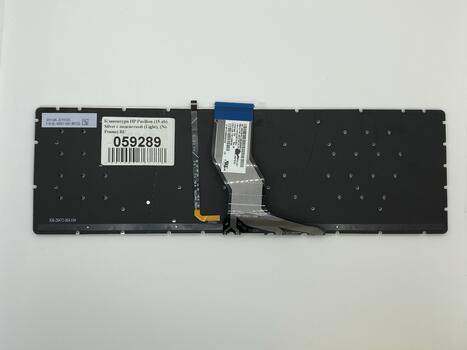 Клавиатура для ноутбука HP Pavilion (15-ab) Silver с подсветкой (Light), (No Frame) RU