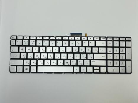 Клавиатура для ноутбука HP Pavilion (15-ab) Silver с подсветкой (Light), (No Frame) RU - фото 2