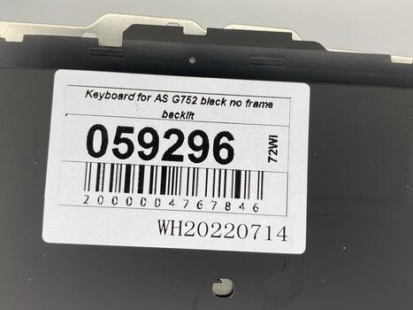 Клавиатура для ноутбука Asus ROG (G752) с подсветкой (Light), Black, (No Frame) RU - фото 5