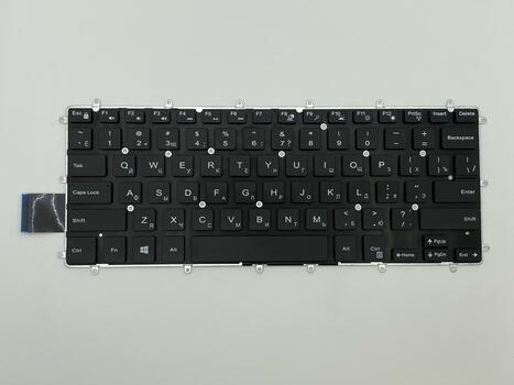 Клавиатура для ноутбука Dell Inspiron (13-5368) Black, (No Frame), RU - фото 2