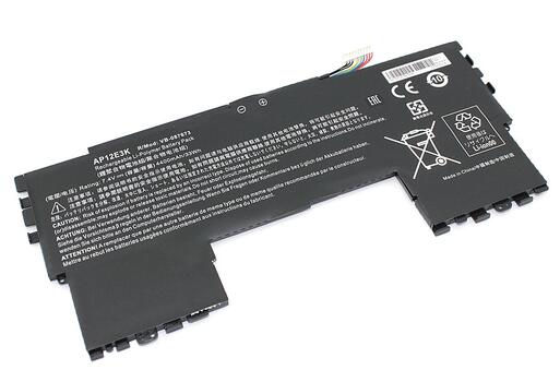 Аккумуляторная батарея для ноутбука Acer AP12E3K Aspire S7-191 Ultrabook 7.4V Black 4400mAh OEM