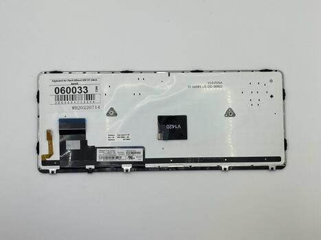 Клавиатура для ноутбука HP EliteBook 820 G1 с подсветкой (Light), с указателем (Point Stick) Black, RU