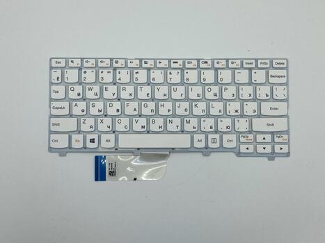 Клавиатура для ноутбука Lenovo IdeaPad (100S-11IBY) White (No Frame), RU - фото 2