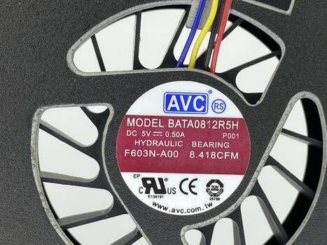 Вентилятор для ноутбука Dell Alienware M17X R2 5V 0.5A 4-pin AVC - фото 3