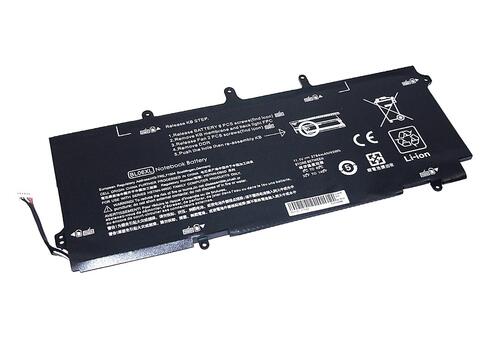Аккумуляторная батарея для ноутбука HP BL06XL EliteBook Folio 1040 11.1V Black 3784mAh OEM - фото 6