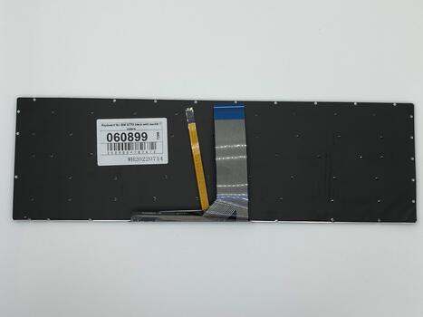 Клавиатура для ноутбука MSI (GT72) с подсветкой (Light), Black, (No Frame) RU
