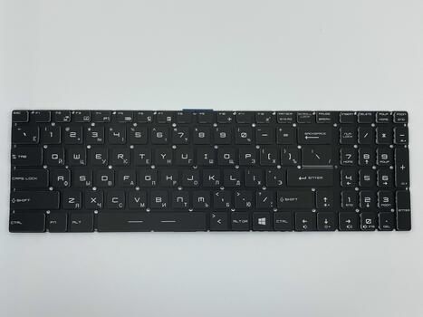 Клавиатура для ноутбука MSI (GT72) с подсветкой (Light), Black, (No Frame) RU - фото 2