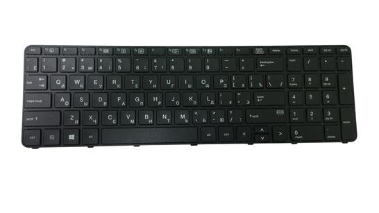 Клавиатура для ноутбука HP ProBook (450 G3) Black, (Black Frame), RU - фото 6