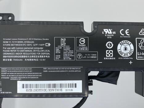 Аккумуляторная батарея для ноутбука Lenovo L14M6P21 Y920-17 11.1V Black 8100mAh Orig - фото 3