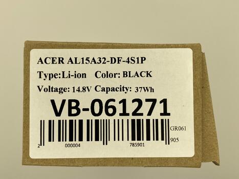 Аккумуляторная батарея для ноутбука Acer AL15A32 Aspire E5-422 14.8V Black 2500mAh Orig - фото 5