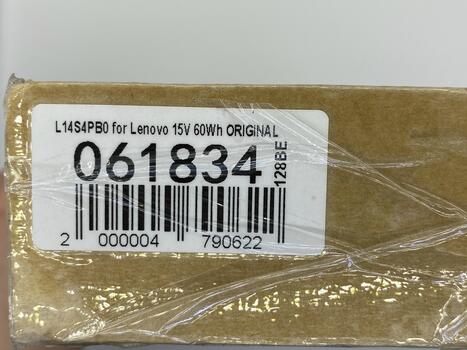 Аккумуляторная батарея для ноутбука Lenovo L14S4PB0 14-ISK, 15-ISK 15V Black 4000mAh Orig - фото 5