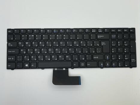 Клавиатура для ноутбука DNS (Pegatron C15, C17) Black, (With Frame) RU - фото 2
