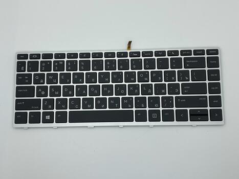Клавиатура для HP ProBook (430 G5) с подсветкой (Light), Black, (Black Frame), RU - фото 2