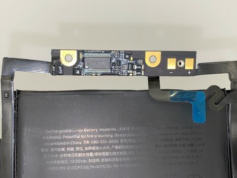 Аккумуляторная батарея для ноутбука Apple A1819 MacBook Pro Retina 13 Touch Bar A1706 11.41V Black 4314mAh Orig - фото 4