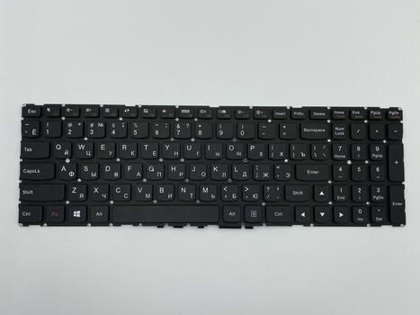 Клавиатура для ноутбука Lenovo Yoga (500-15) Black (No Frame) RU - фото 2
