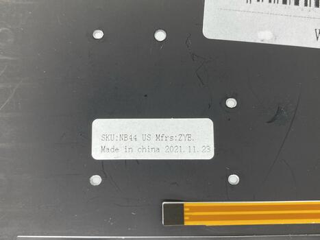 Клавиатура для ноутбука Lenovo IdeaPad (700, 700-17ISK) Black с подсветкой (No Frame), RU - фото 3