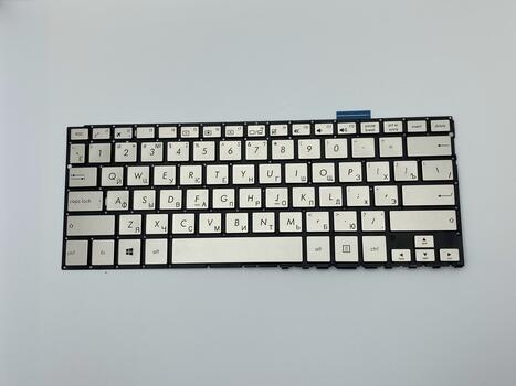 Клавиатура для ноутбука Asus (UX360CA) Silver, (No Frame) RU - фото 2