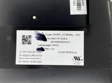 Клавиатура для ноутбука Acer Swift 3 SF315 Black, (No Frame), RU - фото 3