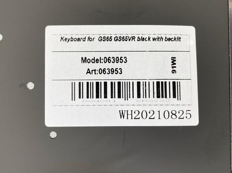 Клавиатура для ноутбука MSI (GS65, GS65VR) Black с подсветкой (Light), RU - фото 5