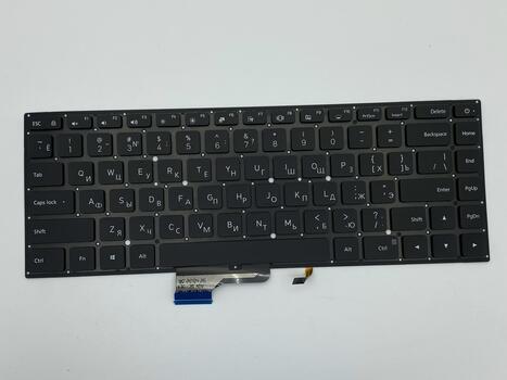 Клавиатура для ноутбука Xiaomi Mi Pro 15.6 Black с подсветкой (Light), (No Frame) RU - фото 2