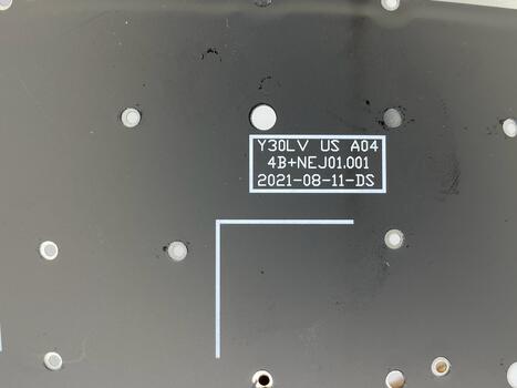 Клавиатура для ноутбука Xiaomi Mi Pro 15.6 Black с подсветкой (Light), (No Frame) RU - фото 3