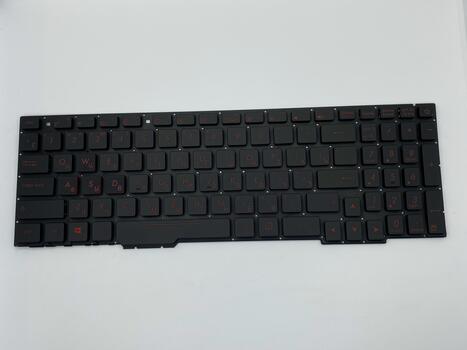 Клавиатура для ноутбука Asus (FX553VE) с подсветкой (Light), Black, RU - фото 2