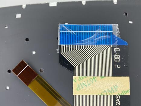 Клавиатура для ноутбука Asus (FX553VE) с подсветкой (Light), Black, RU - фото 4