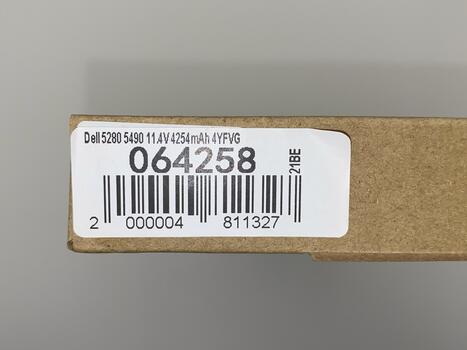 Аккумуляторная батарея для ноутбука Dell 3DDDG Latitude 5280 11.4V Black 4254mAh Orig - фото 5