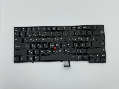 Клавиатура для ноутбука Lenovo Thinkpad (E470, E475) Black с указателем RU - фото 2