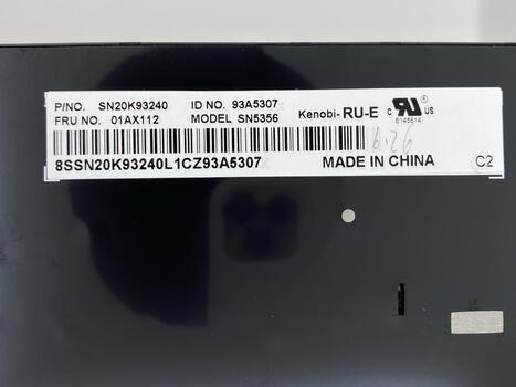 Клавиатура для ноутбука Lenovo Thinkpad (E470, E475) Black с указателем RU - фото 3