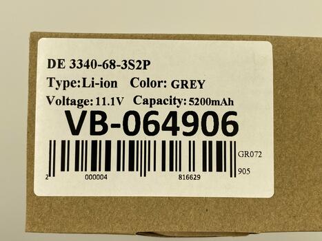 Аккумуляторная батарея для ноутбука Dell 3NG29 3340 11.1V Black 5200mAh OEM - фото 5