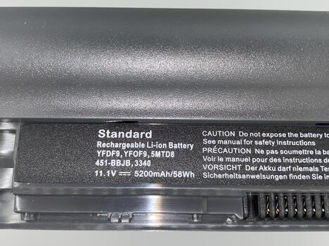 Аккумуляторная батарея для ноутбука Dell 3NG29 3340 11.1V Black 5200mAh OEM - фото 3