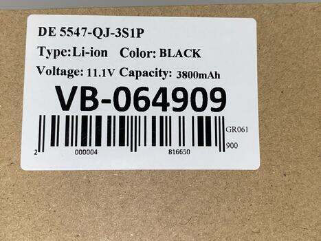Аккумуляторная батарея для ноутбука Dell TRHFF Inspiron 5547 11.1V Black 3800mAh OEM - фото 5