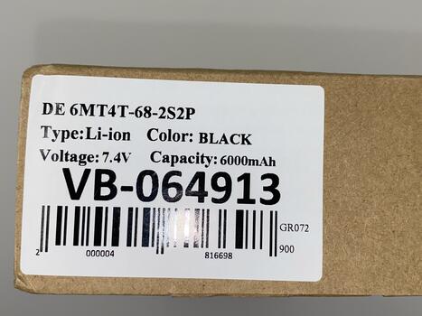 Аккумуляторная батарея для ноутбука Dell 6MT4T Latitude 14-E5470 7.4V Black 6000mAh OEM - фото 5