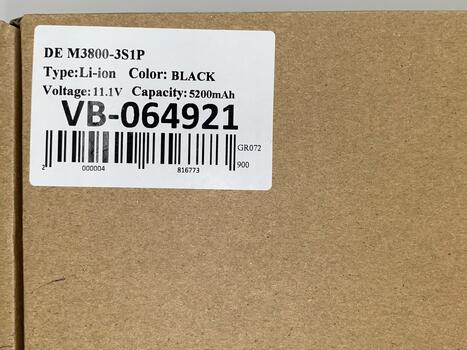 Аккумуляторная батарея для ноутбука Dell 0H76MY Precision M3800 11.1V Black 4400mAh OEM - фото 5