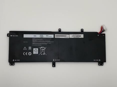 Аккумуляторная батарея для ноутбука Dell 0H76MY Precision M3800 11.1V Black 4400mAh OEM