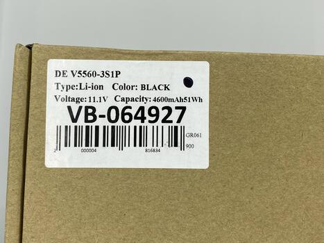 Аккумуляторная батарея для ноутбука Dell VH748 Vostro 5560 11.1V Black 4600mAh OEM - фото 5