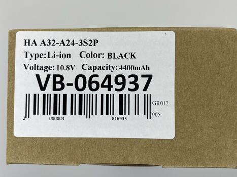 Аккумуляторная батарея для ноутбука MSI A32-A24 CX480 10.8V Black 4400mAh OEM - фото 5