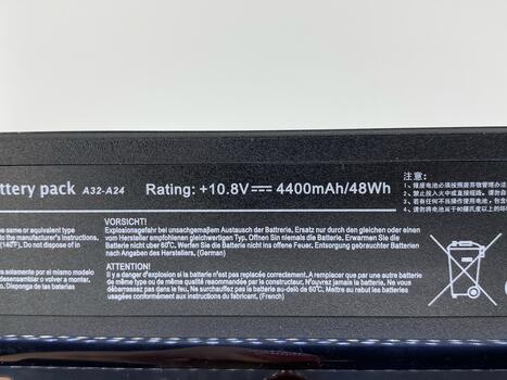 Аккумуляторная батарея для ноутбука MSI A32-A24 CX480 10.8V Black 4400mAh OEM - фото 3