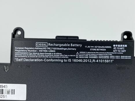 Аккумуляторная батарея для ноутбука HP CI03 ProBook 640 11.4V Black 4210mAh OEM - фото 3