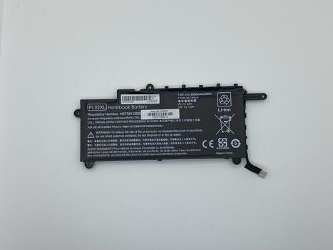 Аккумуляторная батарея для ноутбука HP PL02 Pavilion 11 7.6V Black 3800mAh OEM