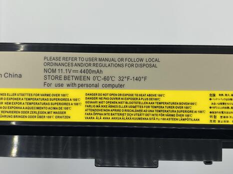 Аккумуляторная батарея для ноутбука Lenovo 3ICR19/66-2 Ideapad B465 11.1V Black 4400mAh OEM - фото 3