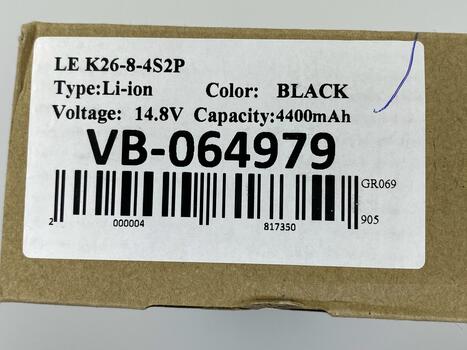 Аккумуляторная батарея для ноутбука Lenovo L09N4B21 Ideapad K26 11.1V 4400mAh Black OEM - фото 5