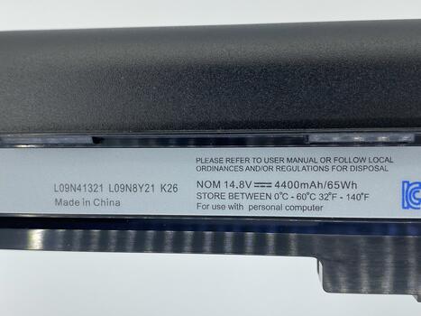 Аккумуляторная батарея для ноутбука Lenovo L09N4B21 Ideapad K26 11.1V 4400mAh Black OEM - фото 3