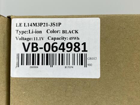 Аккумуляторная батарея для ноутбука Lenovo L14M3P21 U41-70 11.1V Black 4050mAh OEM - фото 5