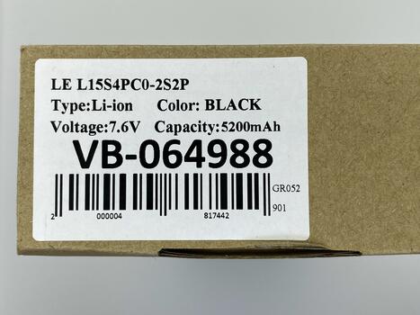 Аккумуляторная батарея для ноутбука Lenovo L15M4PC0 Ideapad 710S 7.6V Black 5200mAh OEM - фото 5