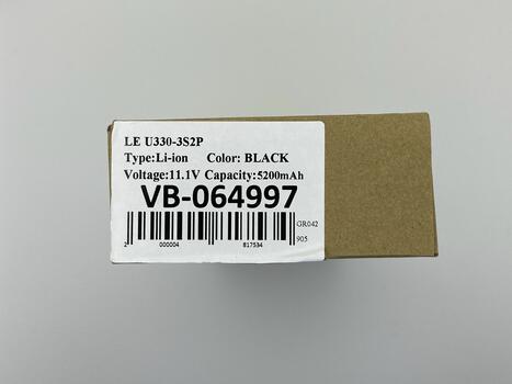 Аккумуляторная батарея для ноутбука Lenovo L08S6D12 IdeaPad U330 11.1V Black 5200mAh OEM - фото 5