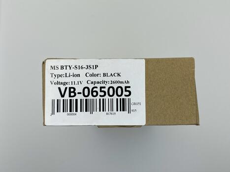 Аккумуляторная батарея для ноутбука MSI BTY-S16 Wind U180 11.1V Black 2200mAh OEM - фото 5